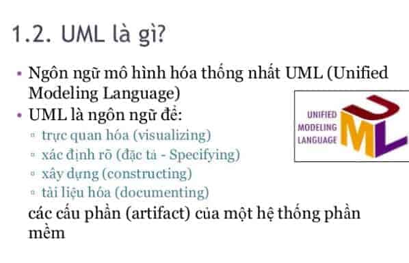 Uml là gì? Giới Thiệu về ngôn ngữ UML và các biểu đồ của nó