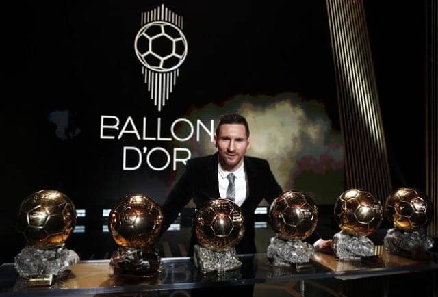 Messi nhận nhiều bóng vàng nhất lịch sử
