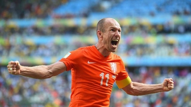 Arjen Robben – các cầu thủ chạy nhanh nhất thế giới